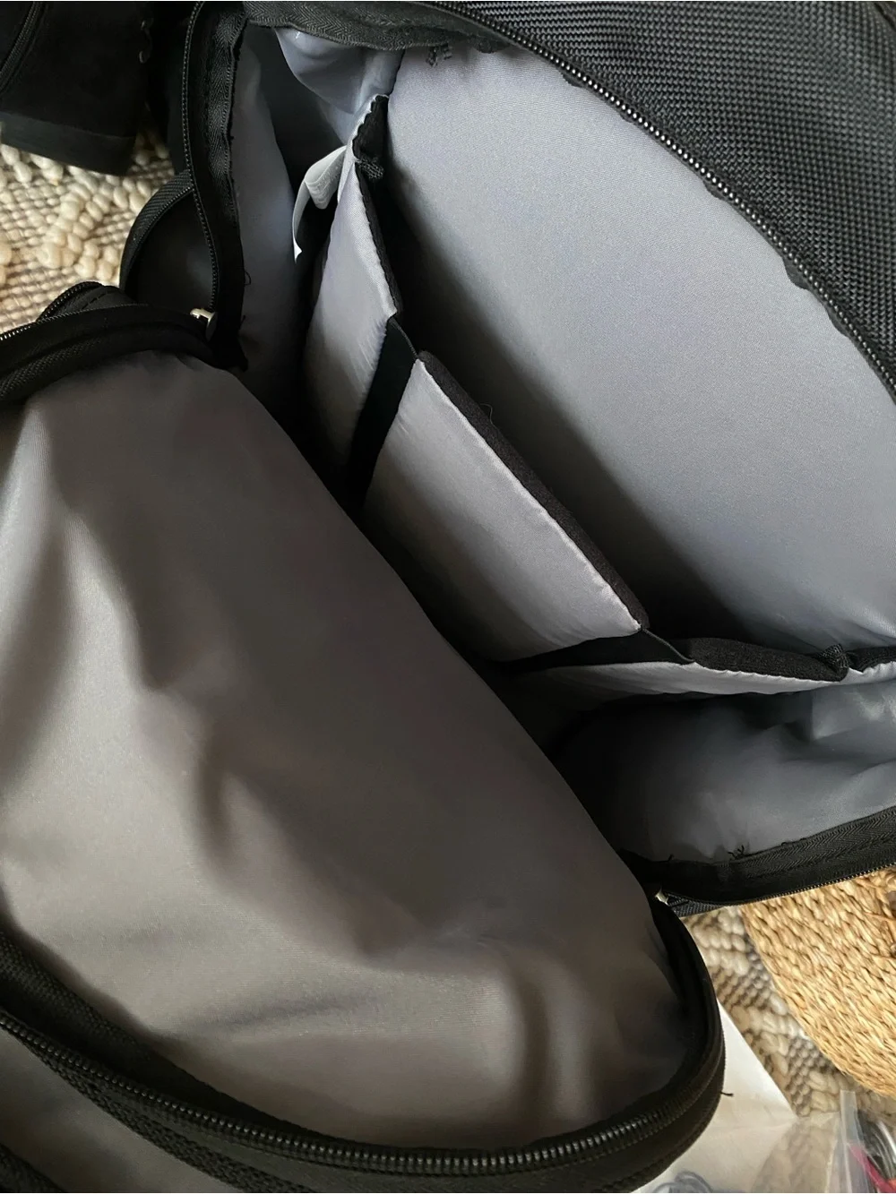 Kensington Contour Laptop Backpack Business Travel Computer Bag Black TSA Ready